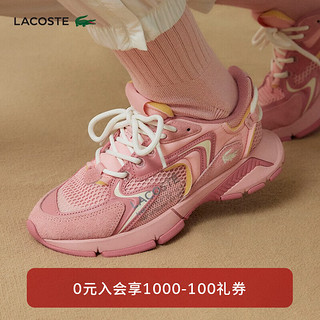 LACOSTE法国鳄鱼女鞋24春季新款L004系列运动休闲鞋47SFA0113 13C/粉色 3 /35.5