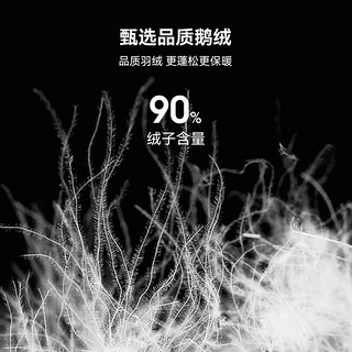 雪中飞2024【彩金系列】【90白鹅绒】可脱卸袖一衣两穿加厚羽绒服 明月蓝|5190 160/84A