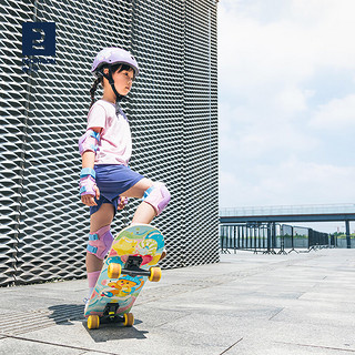 DECATHLON 迪卡侬 滑板儿童初学者专业板3岁以上6男童女童双翘板 71.12cm 创新可调节滑板（小虎）