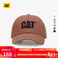 卡特彼勒CAT卡特24春新品男女同款休闲时尚鸭舌帽 C棕 均码
