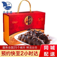 乐食港冷冻即食海参刺参 礼盒装 非干货海鲜水产 年货节礼盒 50g*10只(带礼盒)