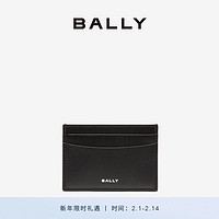 BALLY 巴利 男士黑色皮革卡包6306700