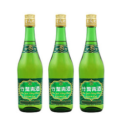 zhuyeqing tea 竹叶青 汾酒竹叶青酒 38度玻竹475ml*3瓶 光瓶 山西杏花村露酒 口粮酒