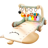 YiMi 益米 婴幼儿脚踏钢琴健身架器学步车0-1岁3个月6益智早教新生宝宝玩具 狮子宝宝中号电池