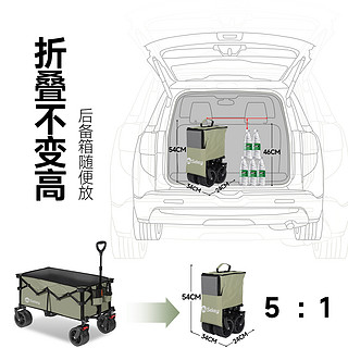 聚拢露营车 135L青烟【聚拢款】