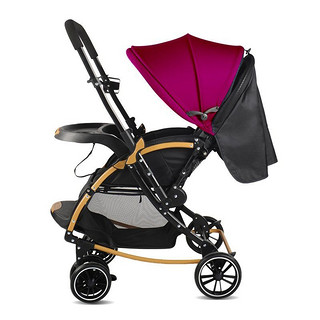 BBH 宝宝好 C3一键折叠新生儿婴儿车可坐可躺摇篮模式婴儿儿童手推车