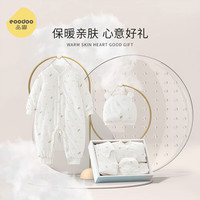 eoodoo 婴儿礼盒秋冬衣服套装大全新生儿宝宝满月用品 66 66【3-6月宝宝