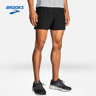 BROOKS 布鲁克斯 新款布鲁克斯舒适透气 男士跑步短裤专业健身 运动裤