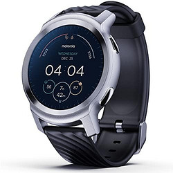 motorola 摩托罗拉 Moto Watch 100 智能手表,42 毫米,GPS,男女适用,14 天电池,