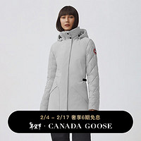 加拿大鹅（Canada Goose）Berkley 女士羽绒外套户外休闲羽绒服 2905L 446 霜灰色 S