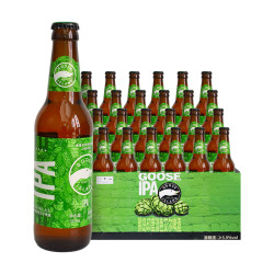 GOOSE ISLAND 鹅岛 现货!鹅岛啤酒IPA355ml*24瓶印度淡色艾尔国产精酿整箱包邮多人团