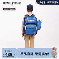 Teenie Weenie Kids小熊童装24春季男女童大容量多袋双肩书包 藏青色 M
