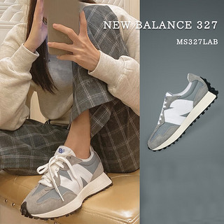 new balance 男鞋女鞋nb327官方 春季新款运动情侣轻nb / MS327LAB-D 43