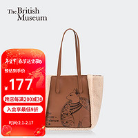 大英博物馆 盖亚·安德森猫羊羔毛托特包单肩手提包