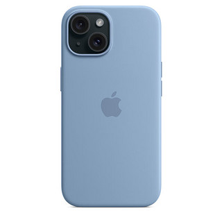 iPhone 15  MagSafe 硅胶保护壳 - 凛蓝色 保护套 手机套 手机壳