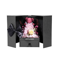 RoseBox 玫瑰盒子 苔藓小熊永生花首饰盒新年闺蜜