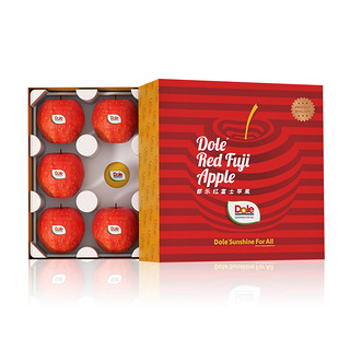 Dole 都乐 特级 红富士苹果 单果230g+ 8个 礼盒装