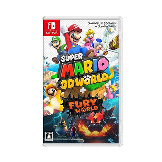Nintendo 任天堂 日版  Switch游戏卡带《超级马力欧3D世界+狂怒世界》