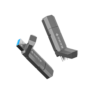 ZKUYV USB3.2 U盘 256GB Type-C/USB-A双口