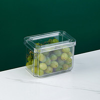 LOCK&LOCK 塑料保鲜盒多容量零食品水果便当盒冰箱冷冻储物盒厨房收纳盒 900ML