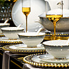 康陌 碗碟套装家用轻奢高级感景德镇骨瓷碗筷陶瓷碗盘碗具2023餐具