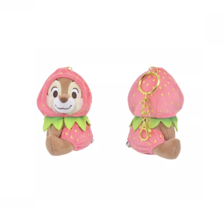Disney 迪士尼 粉心草莓系列 奇奇-挂件 毛绒玩具