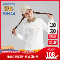Skechers斯凯奇男童卫衣春秋款儿童春秋女童百搭保暖上衣