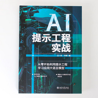 AI提示工程实战：从零开始利用提示工程学习应用大语言模型 兰一杰,于辉  北京大学出版社