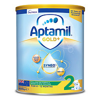 Aptamil 爱他美 澳洲金装婴幼儿配方奶粉 2段(6-12个月)900g 新加坡版