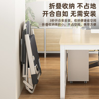 折叠躺椅办公室午休午睡床懒人睡椅家用休闲阳台靠背椅子老人 热销♥特斯林【多档双方管】加宽椅面