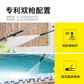 KÄRCHER 卡赫 家用高压清洗机多功能便捷洗车机高压水泵CTKhomeP升级版