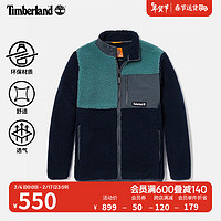 添柏岚（Timberland）男女同款摇粒绒抓绒衫外套新户外保暖|A5PUP A5PUPEG1/蟹青色 L