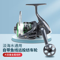 Taigek 泰戈 鱼线轮纺车轮缠线渔轮矶钓轮海钓抛竿远投轮路亚轮金属线杯