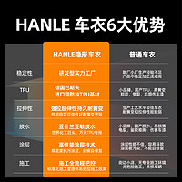 汉乐 HL06隐形车衣 漆面保护膜 TPU车衣膜透明保护膜