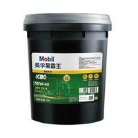 美孚（Mobil）黑霸王傲超合成柴机油 重负荷润滑油 K80 CK-4 10W-40 18L/桶