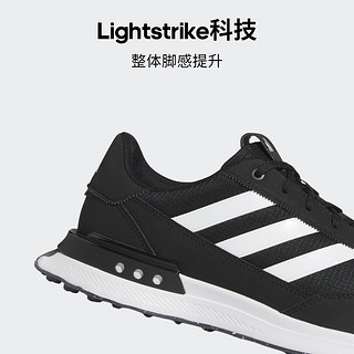 adidas 阿迪达斯 S2G SL 24舒适高尔夫球鞋男子阿迪达斯IG8108 白色/黑色 43(265mm)