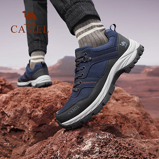 CAMEL 骆驼 登山鞋男士冬耐磨防滑徒步鞋低帮减震户外爬山鞋女