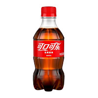 可口可樂 芬達無糖飲料小瓶裝迷你 含糖可樂300ml*6瓶