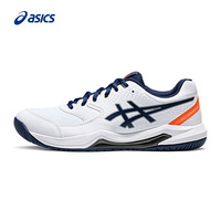 ASICS 亚瑟士 网球鞋男鞋舒适缓震透气专业运动鞋 GEL-DEDICATE 8 白色/蓝色 40