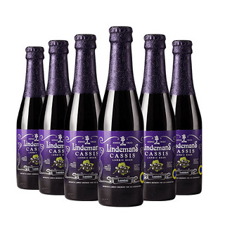 Lindemans 林德曼 黑加仑 啤酒 250ml*6瓶