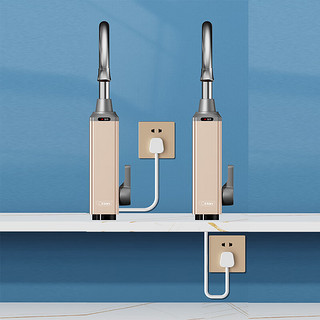 奥特朗（otlan）奥特朗电热龙头L8JB-PZ33A即开即热用料厚道出水口可旋转需16A插座自行安装