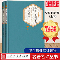  安娜卡列宁娜上下册精装版 列夫托尔斯泰 世界经典名外国文学小说名 书籍 安娜卡列尼娜 人民文学出版社