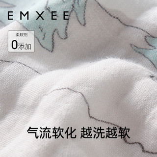 嫚熙婴儿儿童浴巾新生浴袍超软全棉速干儿童宝宝包被