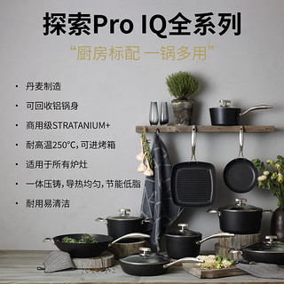 SCANPAN Pro IQ系列中式炒锅不粘锅家用炒菜锅涂层电磁炉燃气 32cm 中式炒锅