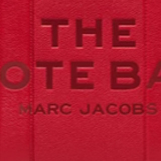 MARC JACOBS 马克·雅克布 THE TOTE 托特系列 女士牛皮斜挎包 H020L01FA21 红色 大号