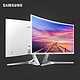  SAMSUNG 三星 S27B612EQC 27英寸 IPS FreeSync 显示器（2560×1440、75Hz）　