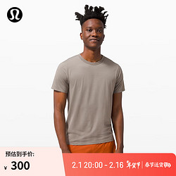lululemon 丨Fundamental™ 男士 T 恤 速干透气 LM3CZPS 短袖 碳尘色