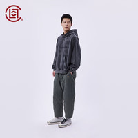 凝结集团 CLOT 凝结集团 CLOTTEE by 凝结集团 CLOT印花水洗连帽卫衣 功夫系列 陈冠希主理 碳灰色 00S