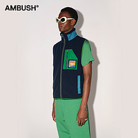 AMBUSH 男士马甲 BMEA036F22FAB002 蓝色 XL