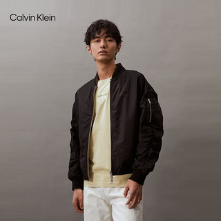 卡尔文·克莱恩 Calvin Klein Jeans24春夏男士双面穿时尚印花棒球领飞行员夹克